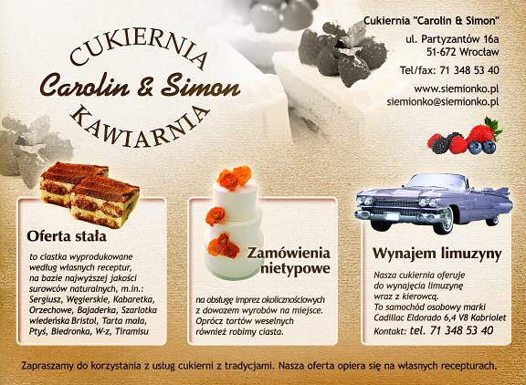 Cukiernia Carolin & Simon