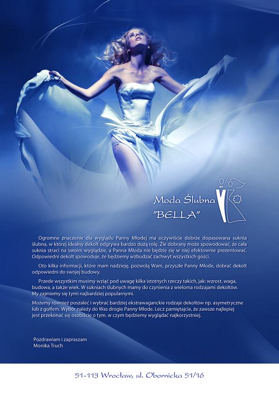 moda slubna bella