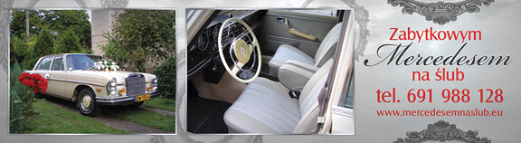Mercdesem do ślubu